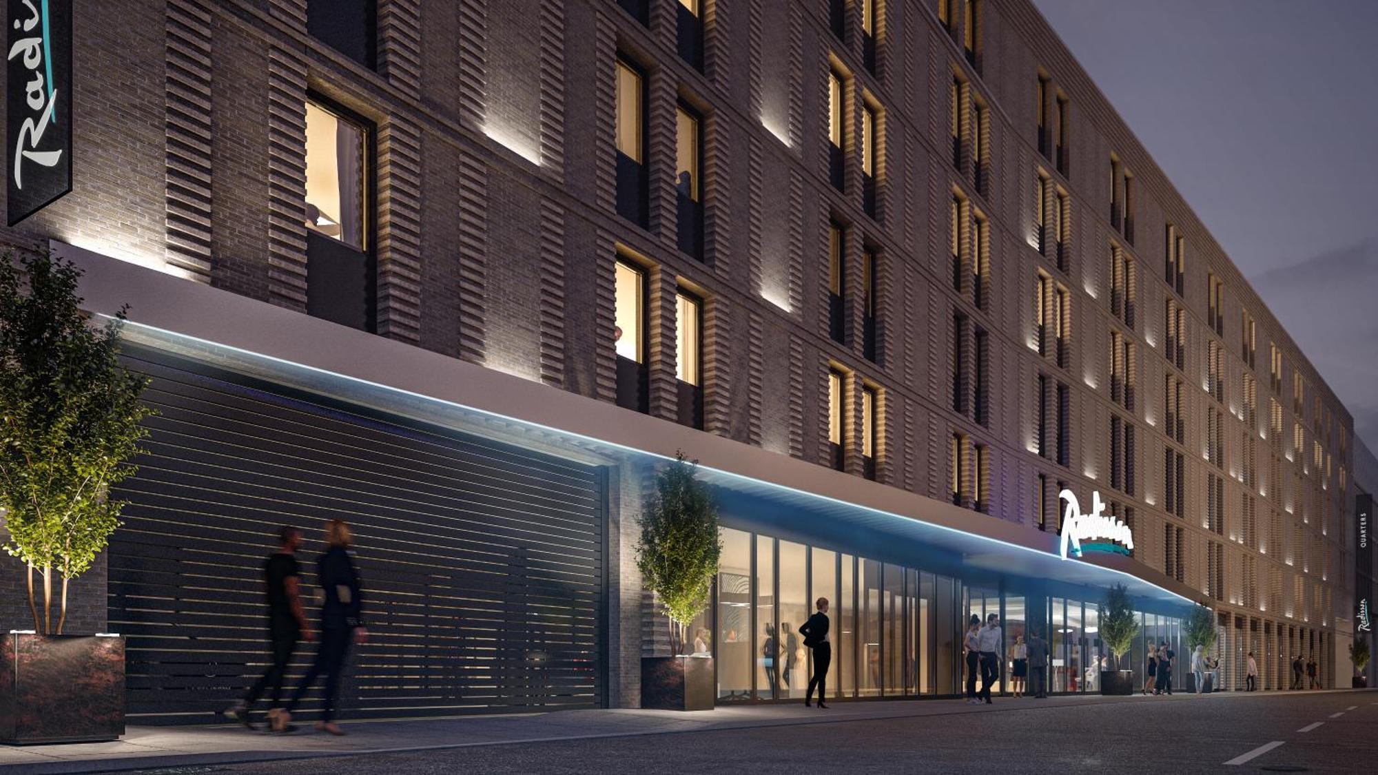 Radisson Hotel Leipzig Dış mekan fotoğraf
